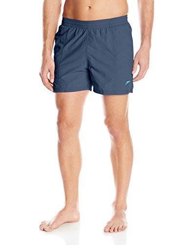 Speedo Men's Deck Volley 16 Inch, Navy, Medium - Biggest Wave Ever Surfed