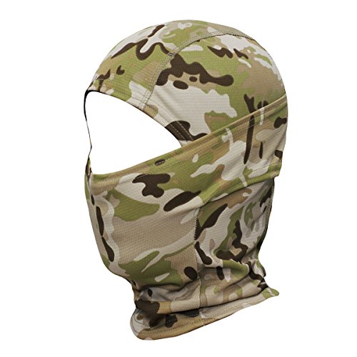 JIUSY Camouflage Balaclava Hood Ninja Outdoor Cycling Motorcycle ...