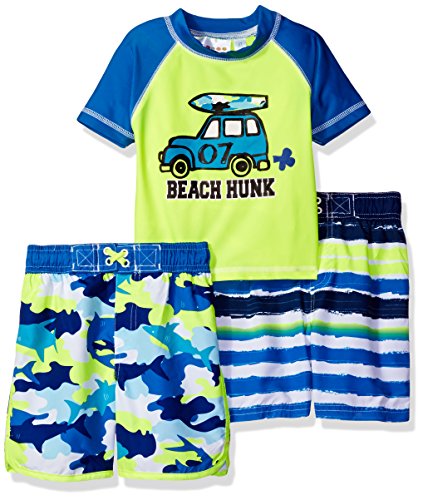 Wippette Baby Boys' Car W/Surfboard Rashguard Set, Royal, 18M - Biggest ...