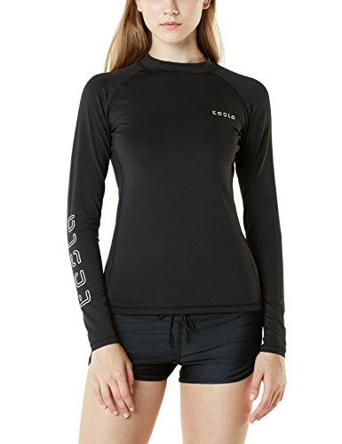 Tesla TM-FSR21-BLK_Medium Women's UPF 50+ Regular-Fit Long Sleeve ...