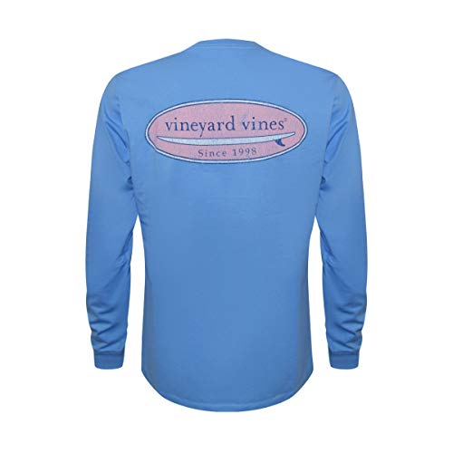 Vineyard Vines Men's Long-Sleeve Graphic Pocket T-Shirt (Surfboard ...