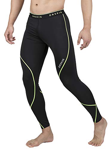 DRSKIN Men’s 1~3 Pack Compression Dry Cool Sports Tights Pants ...