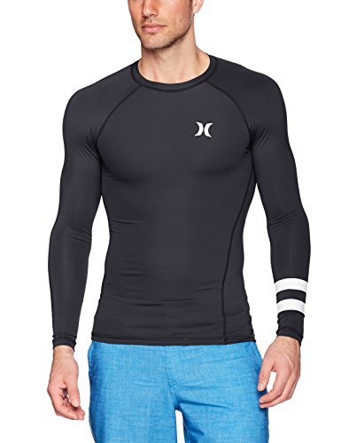 Hurley Men's Long Sleeve Pro Light Quick Dry Sun Protection Rashguard ...